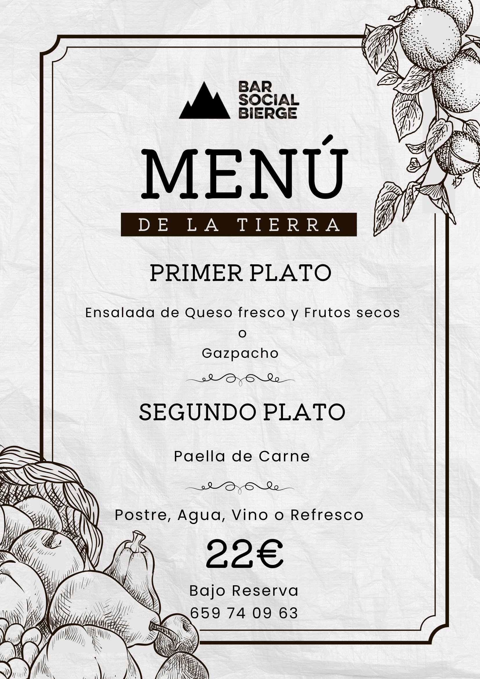 Menú de la Tierra